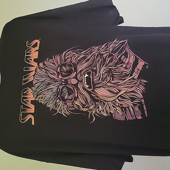 Star Wars Han Solo Movie Chewie Cool Glasses Graphic Tshirt - Picture 3 of 3